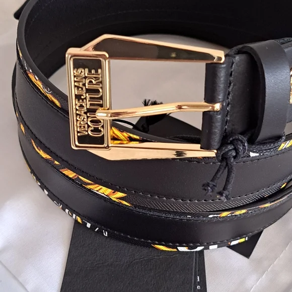 Versace Couture Leather Belt - Picture 4 of 10
